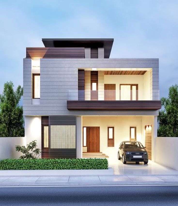 Luxury residence with stone facade